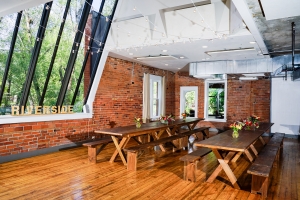 Historic event space on Boulder Creek at The Riverside, 1724 Broadway Boulder CO